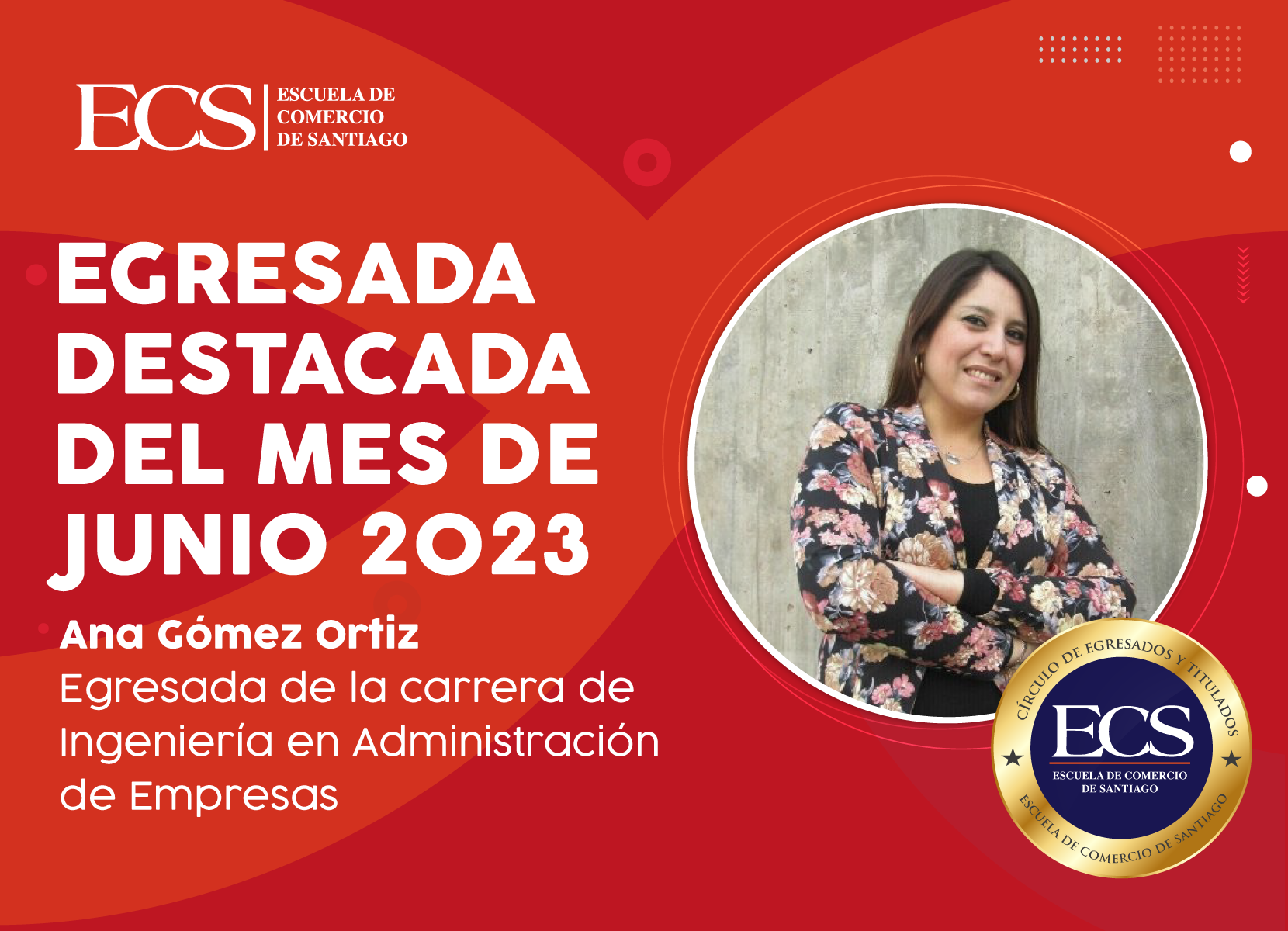 Egresada destacada Junio 2023